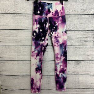 Lululemon Wunder Under Crop III Blooming Pixie Multi Leggings Size 4